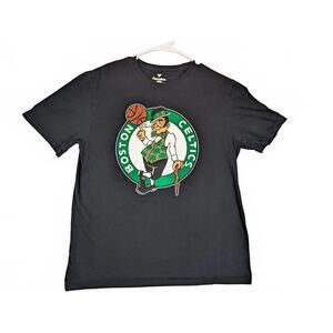 Fanatics Boston Celtics Logo Graphic T Shirt Black NBA Mens Large